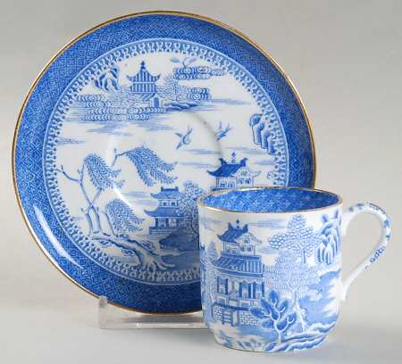 1327 Flat Demitasse Cup & Saucer Set