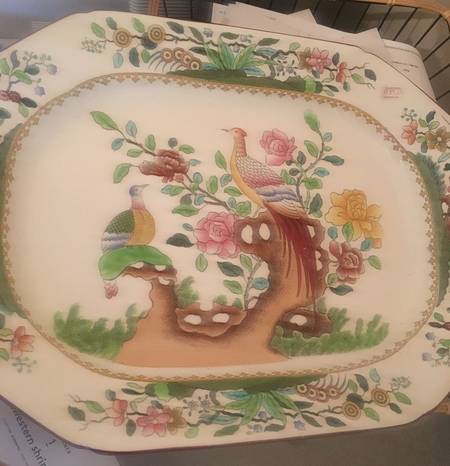 2-5660 21" Oval Serving Platter