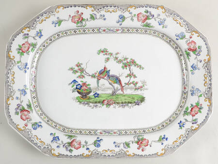 2-6606 17" Oval Serving Platter