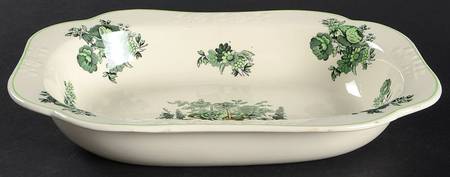2-7159 10" Oval Vegetable Bowl