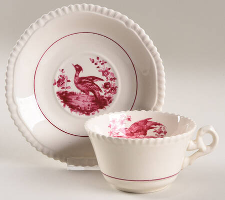 2-8223 Flat Cup & Saucer Set