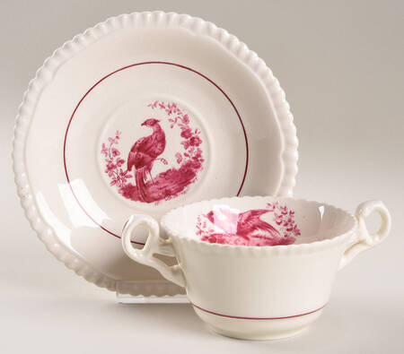 2-8223 Flat Bouillon Cup & Saucer