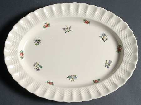 2-7887 13" Oval Serving Platter