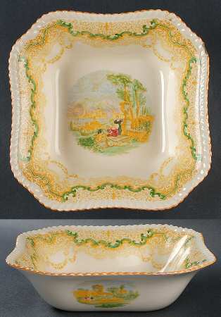 2-8304 9" Square Vegetable Bowl