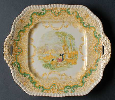 2-8304 Handled Cake Plate