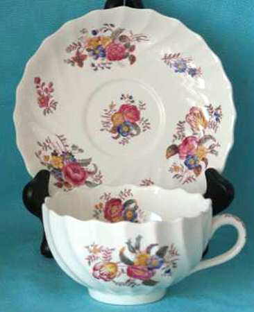 2-8418 Flat Cup & Saucer Set
