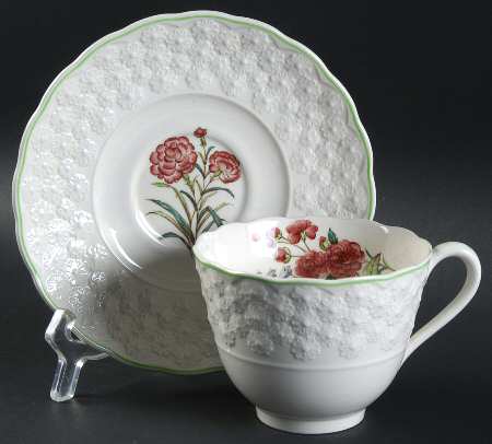 2-9366 Footed Cup & Saucer Set