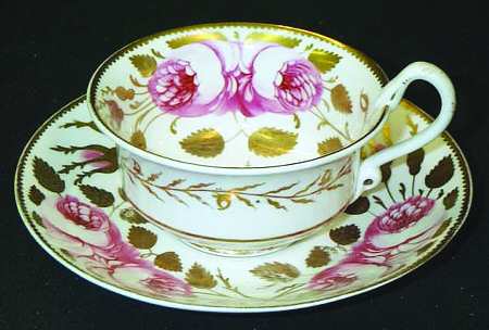 3886 Footed Cup & Saucer Set