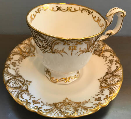 6951 Footed Cup & Saucer Set