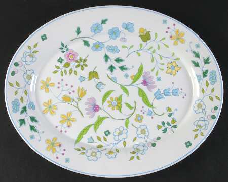 Afton 13" Oval Serving Platter