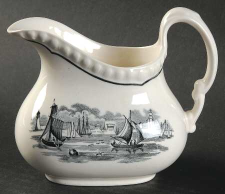 Albion Ships (Black, Verge) Creamer