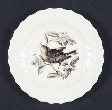 American Birds Bread & Butter Plate