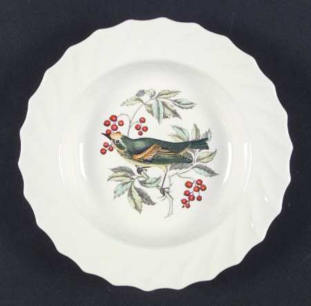 American Birds Rim Soup Bowl