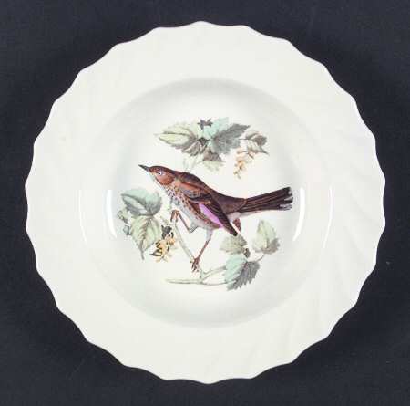 American Birds Rim Soup Bowl