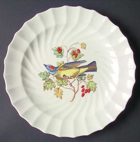 American Birds Dinner Plate
