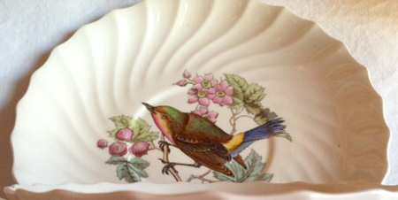 American Birds Saucer for Flat Cream Soup Bowl
