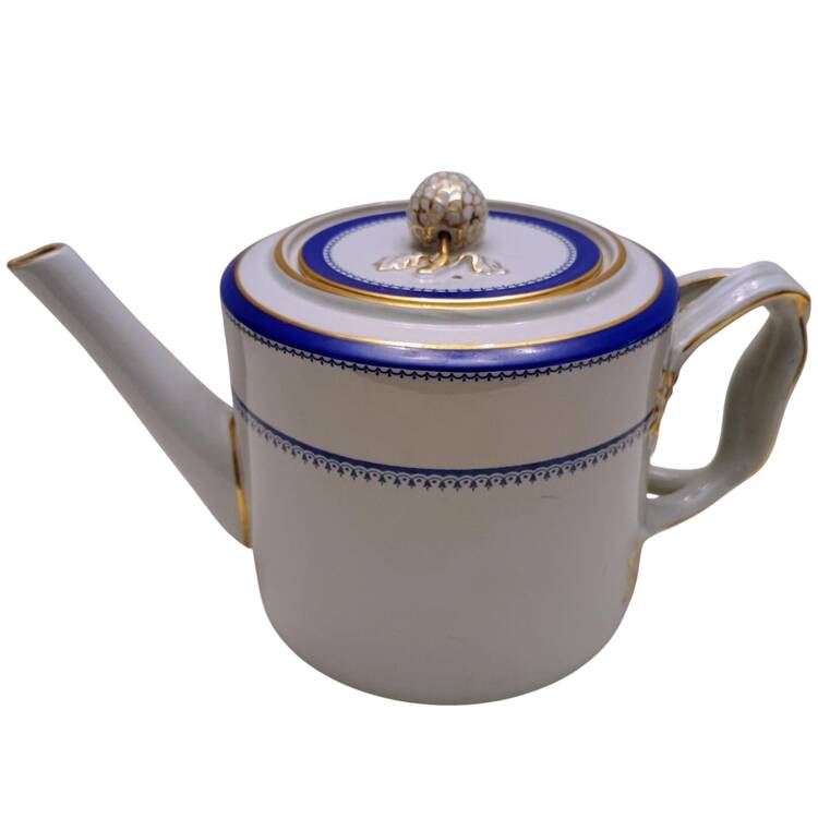 Amherst Blue Teapot & Lid