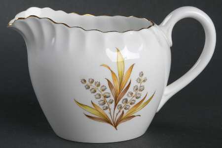Andromeda Brown and Yellow Creamer