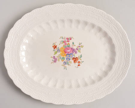 Ann Hathaway (Jewel) 11" Oval Serving Platter
