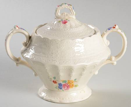 Ann Hathaway (Jewel) Sugar Bowl & Lid