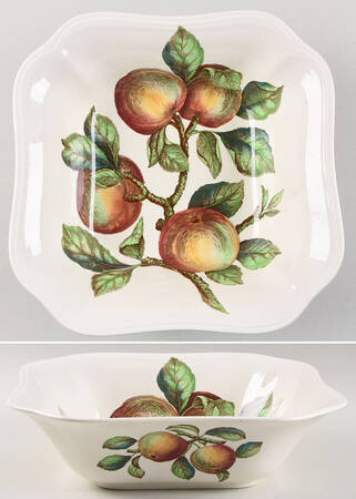Apple 9" Square Vegetable Bowl