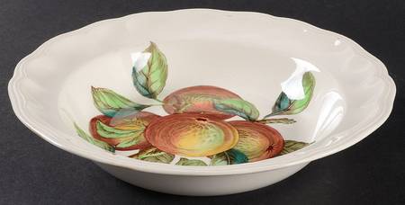Apple Large Rim Soup Bowl
