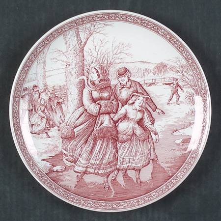 Archive Collection Cranberry Dessert/Pie Plate