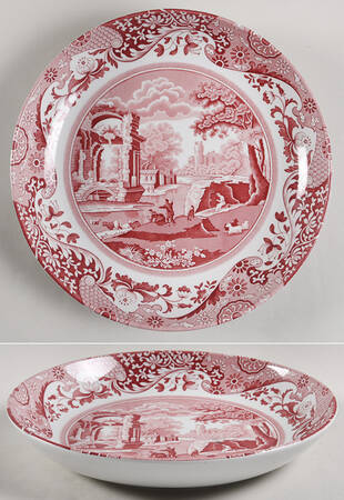 Archive Collection Cranberry 10" Individual Pasta Bowl