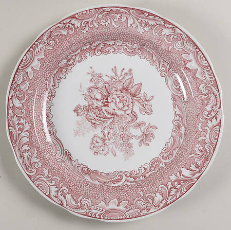 Archive Collection Cranberry Dinner Plate