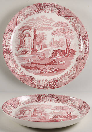 Archive Collection Cranberry 11" Pasta Serving Bowl