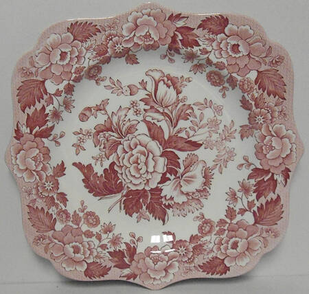 Archive Collection Cranberry 9" Pentagonal Plate