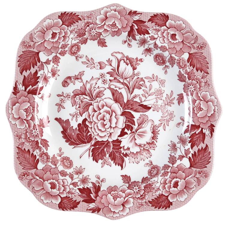 Archive Collection Cranberry 9" Pentagonal Plate