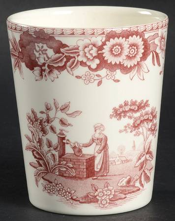 Archive Collection Cranberry Beaker (English Mug)