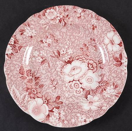 Archive Collection Cranberry Luncheon Plate