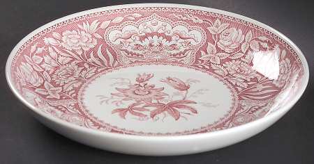 Archive Collection Cranberry 10" Individual Pasta Bowl