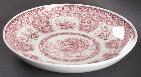 Archive Collection Cranberry 10" Individual Pasta Bowl