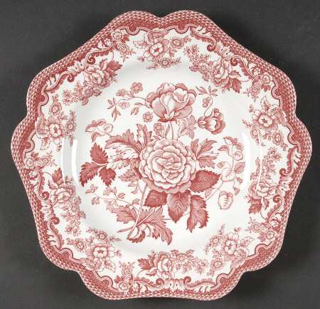 Archive Collection Cranberry 9" Pentagonal Plate