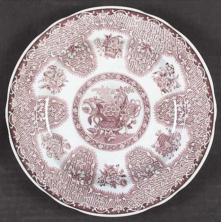 Archive Collection Cranberry Luncheon Plate