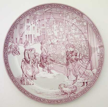 Archive Collection Cranberry Dessert Luncheon Plate