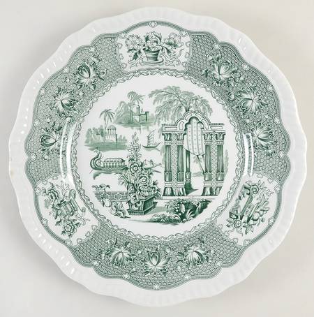 Archive Collection Green Dinner Plate