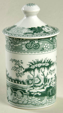 Archive Collection Green Spice Jar Set Individual Jar & Lid