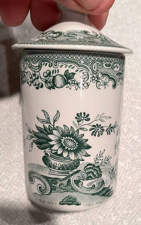 Archive Collection Green Spice Jar Set Individual Jar & Lid