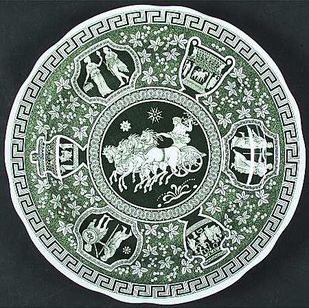 Archive Collection Green Dinner Plate