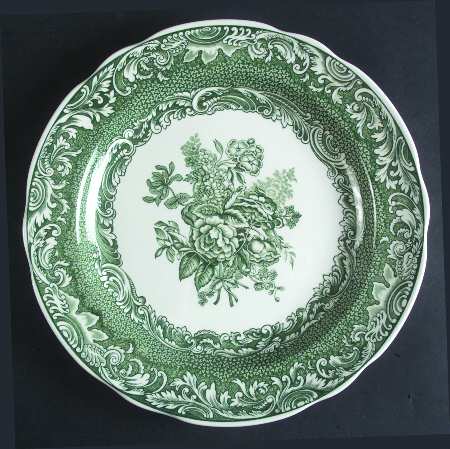Archive Collection Green Dinner Plate