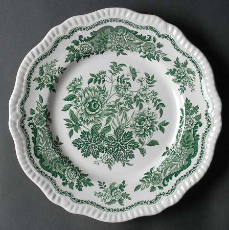 Archive Collection Green Large Dinner Plate