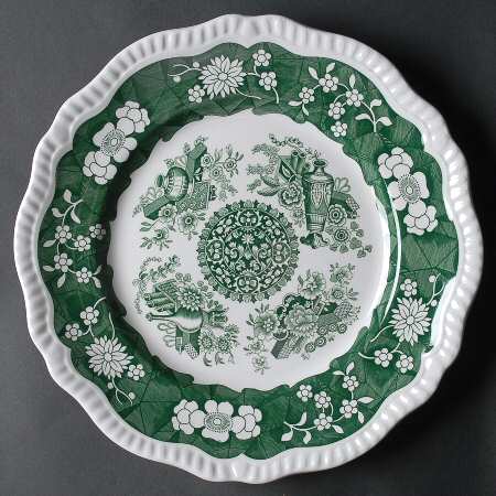Archive Collection Green Large Dinner Plate
