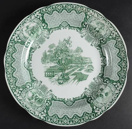 Archive Collection Green Dinner Plate