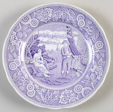 Archive Collection Lilac Salad Plate