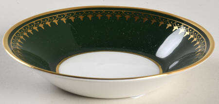 Ashdown Leather Green Fruit/Dessert (Sauce) Bowl