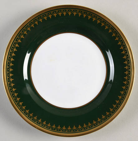 Ashdown Leather Green Bread & Butter Plate